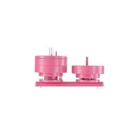 Accessori for la creazione di bottoni con staffa scorrevole for macchina da 25/32/37/44/58/75 mm, stampo di ricambio for punzonatrice Multiuso(25MM Pink Mold)