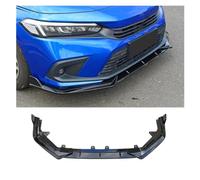 Accessori for la modifica dell'auto | Spoiler kit corpo splitter diffusore pala anteriore 3 pezzi adatto for Civic 22 di 11a generazione(Bright black)