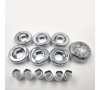 Accessori for la vasca da bagno con idromassaggio 1 set Accessori for vasca da bagno, 6 pezzi Spa Jet Table Surface, 1 Pz Superficie for aspirazione dell'acqua, 6pcs SpA Jet Core