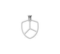 Accessori for l'attacco della frusta piatta in acciaio inossidabile Miscelatore con sollevamento della ciotola da 5 e 6 litri, for pasticceria da forno, pasta for pasta, compatibile con Kitchenaid