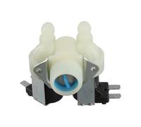 Accessori for lavatrice A55X-FPS135-270G 0024000126B Elettrovalvola doppia di ingresso acqua, compatibile con Haier, lavatrice a cestello automatica