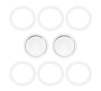 Accessori For Macchina Da Caffè Da 8 Pezzi Anelli In Silicone Resistenti Al Calore E Reti In Acciaio Inossidabile For La Caffettiera Conveniente