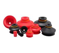 Accessori for manipolatori Sucker VB10 20 30 40 50 Cuscinetto for mandrino a ventosa personalizzato (Color : VB-50 Red, Size : 5pcs)