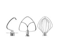 Accessori for mixer Kitchenaid 4.5-5QT Supporto con testa inclinabile in acciaio inossidabile K45WW Frusta a filo K45DH Gancio for impastare a bordo piatto