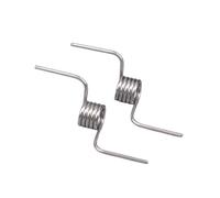 Accessori for molle for cerniere for porte divisorie for frigorifero da 5 pezzi Molle di torsione in acciaio inossidabile for deflettore