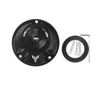 Accessori for moto in alluminio CNC senza chiave, tappo del serbatoio del carburante/Adatto for Yamaha MT-01 MT-03 mt07 MT-09 MT-10 mtmt125 Tappo del serbatoi(Black Logo)