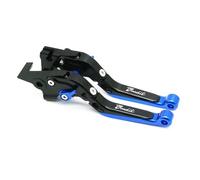 Accessori for moto Leve freno e frizione pieghevoli estensibili regolabili CNC compatibili con la maggior parte delle motociclette(BKBUBKBU)