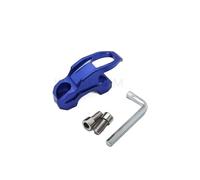 Accessori for motociclette CNC in lega di alluminio Supporto for gancio for motocicletta Gancio for borsa a mano Gancio portatile Compatibile con(Blue)