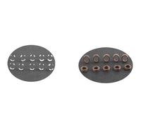 Accessori for pistoni pneumatici ad alta pressione for anello compressore a due pistoni da 10 * 7,5 * 3 mm, parti pneumatiche di seconda fase(Splinter piston ring)