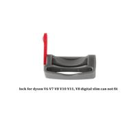 Accessori for pulsanti di alimentazione del blocco V8 V10 V6 V7 V11 V15 Blocco dell'interruttore aspirapolvere portatili liberi le mani(Gray)