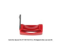 Accessori for pulsanti di alimentazione del blocco V8 V10 V6 V7 V11 V15 Blocco dell'interruttore aspirapolvere portatili liberi le mani(Red)