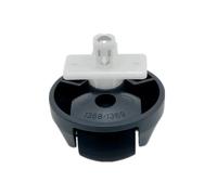 Accessori for ruote girevoli S50 for aspirapolvere Roborock S50 S5 Max S6 Pure S7 MAXV Q7 Q5 S8, pezzi di ricambio for ruote anteriori Lodevole(Orange)