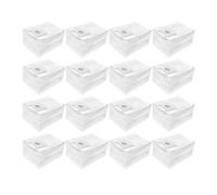 Accessori for sacchetti for la sostituzione delle parti dei sacchetti for aspirapolvere robot EVA SDJ06RM cantone di Durapur (Color : 16pcs)