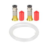 Accessori for scatola essiccatore filamento stampante 3D PC4-M6 Connettore pneumatico dritto Tubo PTFE 4 * 2,5 mm Raccordo di alimentazione M6 da 1,75 mm distintivo(2 sets 2M T PTFE)