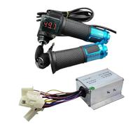 Accessori for scooter bici elettrica Bicicletta Controller spazzolato motore e impugnatura acceleratore 12V 24V 36V 48V 250W 350W 500W 1000W(12V 250W)