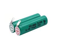 Accessori for spazzolini elettrici. Batteria Ni-MH HSY-AAA0.75-PHP da 750 mAh, 2,4 V. Compatibile con PHILIPS HX3110, 3120, 3130, 6240, 6250, 6220.