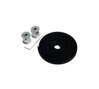 Accessori for stampante 3D 2GT Puleggia dentata 16 denti Foro 5 mm Cinghia 6 mm Kit GT2 Cinghia sincrona di tipo aperto con chiave esagonale