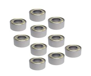 Accessori for stampante 3D Cuscinetti in miniatura MR105zz Diametro interno 5 mm Cuscinetto a sfera con gola profonda 10 pezzi Ricambi e accessori per stampanti 3D