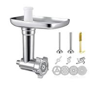 Accessori for tritacarne in metallo compatibili con i robot da cucina KitchenAid Accessorio for tritatutto for salsicce. Trasporto di goccia