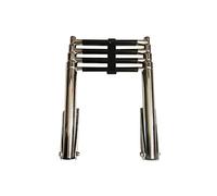 Accessori For Yacht Scaletta Telescopica In Acciaio Inox 316 Scaletta Di Varo Scaletta A Quattro Sezioni,Resistente alla corrosione