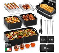 Accessori Friggitrice ad Aria per Ninja Flexdrawer AF500 10,4L e Cosori 10L | Se