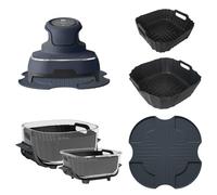 Accessori Friggitrice Aria per Ninja Crispi FN101GY, 3,8 L/1,4 L