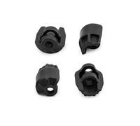 Accessori Giocattoli Rc Per Arrma 6S 1/7 1/8 4 Pezzi Protezione Ammortizzatori Plastica Copri Ammor Tizzatore AR330492 Accessori Parti Aggiornamento Auto RC(Black)