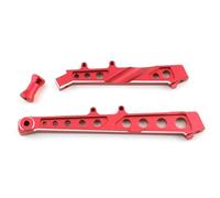 Accessori Giocattoli Rc Per Arrma Per Limitless V1 V2 Per Infraction 6S Per BLX 1/7 RC Car Aggiornamenti Parti Accessori Rinforzo Telaio Anteriore Posteriore Metallo(Red)