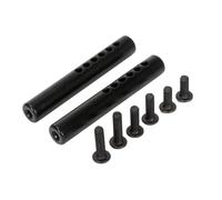 Accessori Giocattoli Rc Per Axial Per SCX10 90046 Per TRX4 Per TRX6 YK4102 1/10 2PCS Supporto Paraurti Metallo Post Cerchio Quadrato Con Viti Modifiche RC Crawler Car(Round)
