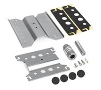 Accessori Giocattoli Rc Per Axial Per SCX24 Per FCX24 Per Traxxas Per TRX4M 1/16 1/18 1/24 Supporto Riparazione RC Alluminio Postazione Lavoro Modelli Per Scala Accessorio(Gray)