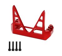 Accessori Giocattoli Rc Per Axial Per Wraith 90018 RR10 Per Capra 1.9 Per UTB 1/10 Servosterzo Alluminio Guardia Coperchio Protettivo Montaggio RC Auto Buttafuori(Red)