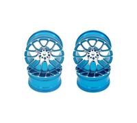 Accessori Giocattoli Rc Per HSP Per HPI Per Redcat Per Kyosho Per Sakura Per Tamiya Per TT02 MN86K 1/10 RC Road Per Racing 4 Pezzi Ruote Mozzo Ruota Adatto(Blue)