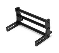 Accessori Giocattoli Rc Per LCG Per TRX4 Per SCX10 Per Dodge Gspeed Power Wagon 1/10 Carrozzeria Paraurti Anteriore In Lega Alluminio Bull Bar Telaio Cingolato RC(Black)