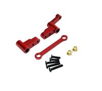 Accessori Giocattoli Rc Per Mjx Per Hyper Go 14301 14302 1/14 Auto Teleco Mandata Accessori Modificati Aggior Namento Gruppo Sterzo In Metallo Componenti Trasmissione(Red)