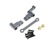 Accessori Giocattoli Rc Per Mjx Per Hyper Go 14301 14302 1/14 Auto Teleco Mandata Accessori Modificati Aggior Namento Gruppo Sterzo In Metallo Componenti Trasmissione(Gray)