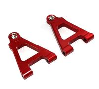 Accessori Giocattoli Rc Per MJX Per Hyper Go 14301 14302 1/14 RC Parti Aggiornamento Braccio Oscillante Anteriore Inferiore Metallo Bracci Sospensione Inclusa Testa Sfera 14220(Red)