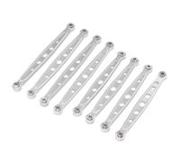Accessori Giocattoli Rc Per MN128 MN86 MN86S G500 Babos Metallo Asta Fissa Sospensione Telecomando Modifica Auto Aggiornamento Modello Accessorie Parti(Silver)