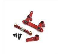 Accessori Giocattoli Rc Per SCY Per JJRC 1/16 Serie Completa C8805 Accessori Auto Teleco Mandate Set Componenti Sterzo Metallo Aggiorna Mento Set Parti Auto RC(Red)
