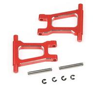 Accessori Giocattoli Rc Per TAMIYA Per TT01 1/10 2PCS Metallo Posteriore Superiore Braccio Sospensione RC Auto Parti Aggiornamento Modello Accessorio Sostituire La Sostituzione(Red)