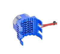 Accessori Giocattoli Rc Per Traxxas Per E-Maxx Per E-Revo Per Summit Per Arrma 1/10 Per Kraton Per Typhon 1/8 Ventola Raffreddamento Motore 42 Mm Dissipatore Calore Con Luce(Blue)