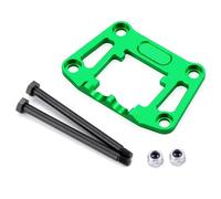 Accessori Giocattoli Rc Per Traxxas Per Mini Per Maxx 1/16 Supporto Paratia Posteriore Lega Alluminio Rafforzare Parti Aggiornamento Accessorio Modello Crawler Sostituisci(Green)