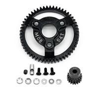 Accessori Giocattoli Rc Per Traxxas Per Slash Per Stampede Per Rustler 6842 6843 3956 1/10 Pista Acciaio Temprato Ingranaggio Principale 32 Pitch 0.8 M 4x4 RC Car(54T AND 18T)