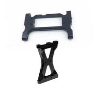 Accessori Giocattoli Rc Per TRX4 Per Bronco 1/10 Servo Sterzo Alluminio Telaio Cross Mount Aggiornamento Parti Accessorio Modificato Sostituzione Sostituisci(Black,1set)