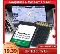 Accessori GPS Navigazione da 8 GB Sat Nav 2020-2021 UK EU per VW RNS 310 WEST Europa Navigazione FX V12 Mappa SD Card