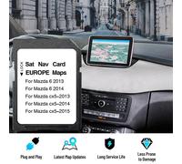 Accessori GPS Scheda SD per Mazda 6 CX-5 2013-2015 Versione di aggiornamento del veicolo 2025 Mappe Mappa del sistema di navigazione EU UK Mappa Sat Navi