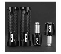 Accessori In Alluminio Per Motociclette, Manopole, Estremità Del Manubrio PER CB 125R CB150R CB 190R CB250R CB300R CB400 CB500X CB500R(Black)