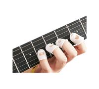 Accessori INF Protezione dita per chitarra in silicone 25 pz Transparent