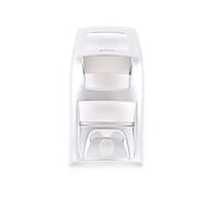 Accessori Interni ABS Cromato Car Center Control Cruscotto Vetro Telaio Sollevamento Paralume Da Lettura Adesivo Accessori Per BMW Per X3 Per X4 G01 G02 2018-2021 Auto interno Cornice(Q)