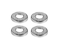 Accessori Interni Auto Compatibile Con Benz Per Classe E C GLC Bullone Di Sollevamento Sparkle Pull Rod Bling Car Door Lock Pin Ring Cover Accessori Decroation