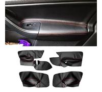 Accessori Interni Auto LHD Per VW Per Golf 5 Per Jetta 2005 2006 2007 2008 2009 2010 In Pelle Microfibra Interni Auto Pannello Porta Bracciolo Copertura Sticker Trim Decorazione Interni ( Colore : Cus